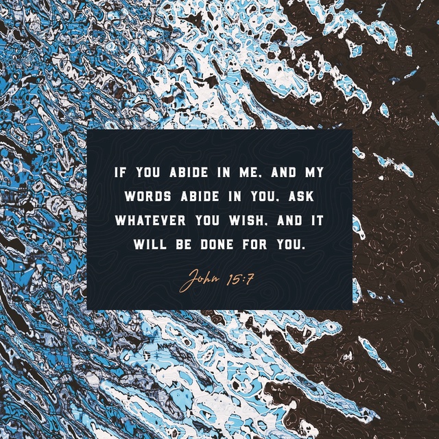 Abide in me