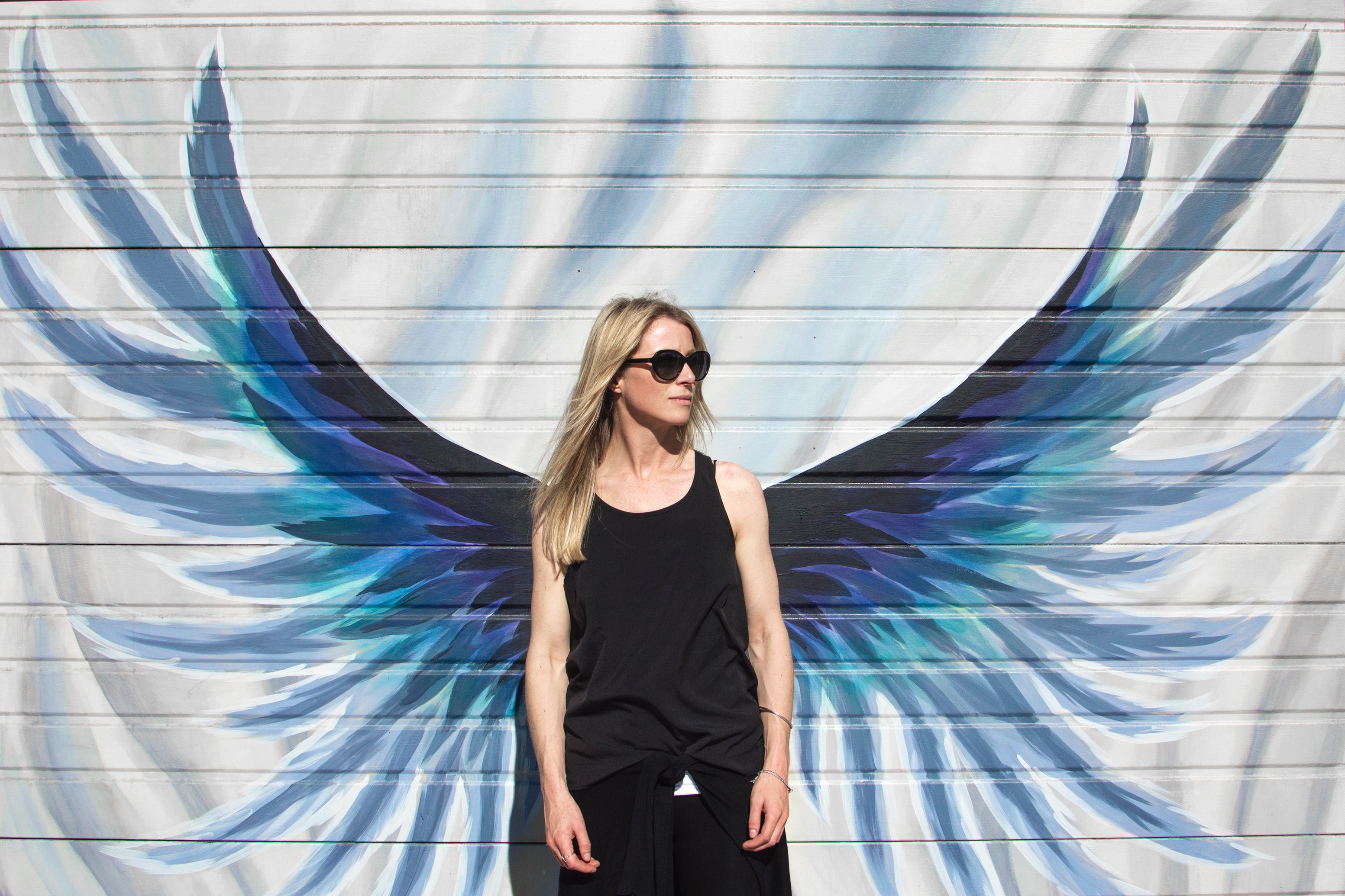 woman with wings